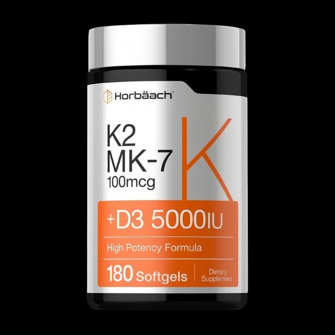 K2 MK-7 100 mcg + D3 5000 IU