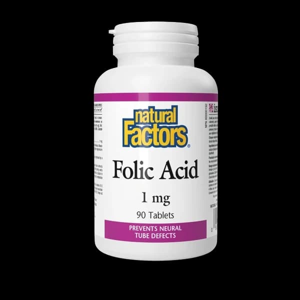 Folic acid 1 mg