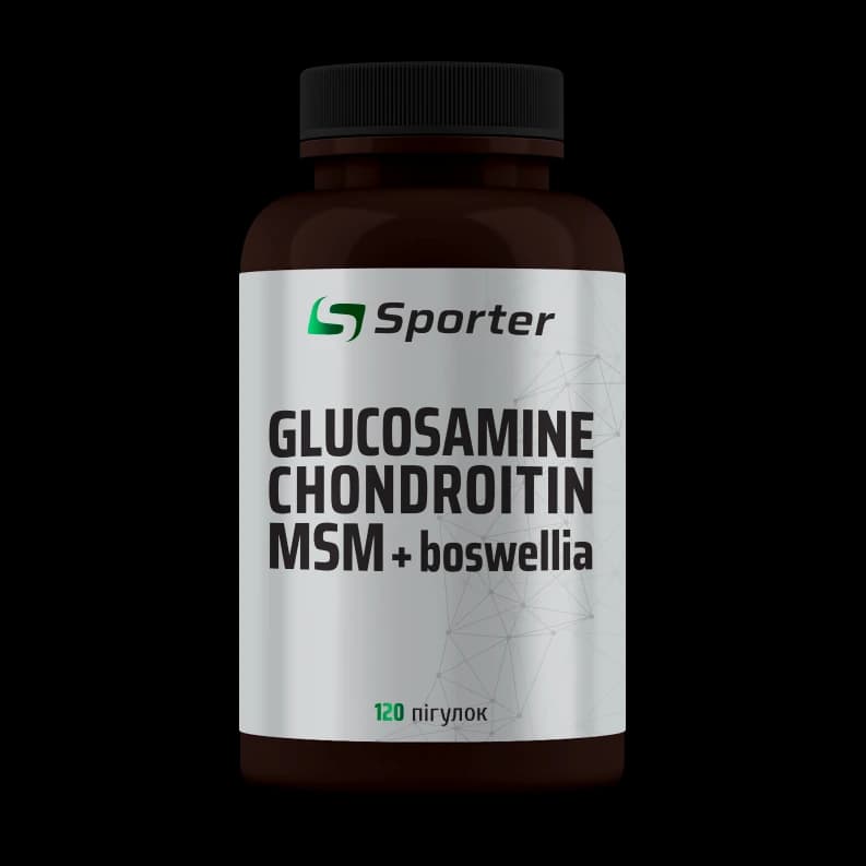 Glucosamine, chondritin, MSM + boswellia 